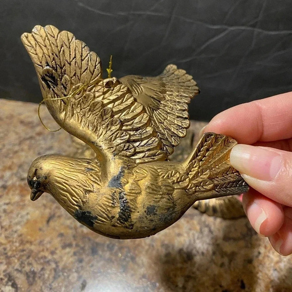 3 Pieces Lot of Metal Seagulls Ornaments - Picture 4 of 4